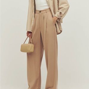 Reformation Mason Pant - khaki - Size 4